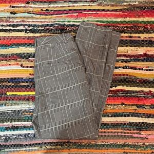 H & M Dress Pants. Black, White, and Blue. Size 2